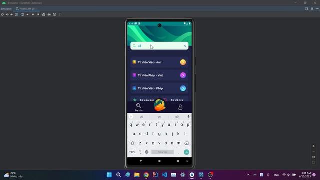 Goldfish Dictionary - Java - Android Studio смотреть онлайн