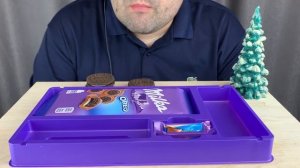 ASMR EATING CHOCOLATE | MILKA & OREO CHOCOLATE PARTY MUKBANG 먹방 (EATING SOUNDS)