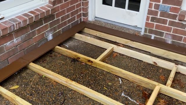 How To Install Picture Frame Trex Composite Decking on Concrete Slab / Backyard Makeover / DIY смотреть онлайн