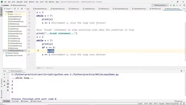 Python Tutorial for Beginners | While Loop in Python смотреть онлайн