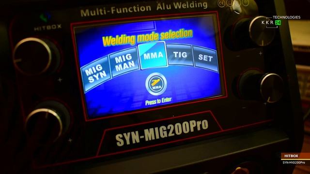 Интеллектуальный ЗВЕРЬ!!!  HITBOX SYN-MIG200PRO Обзор сварочного аппарата