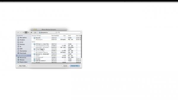 [iOS] Восстанавливаем фотографии их резервной копии iTunes
