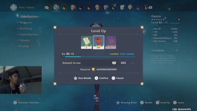Ganyu Build Amos Bow! (Genshin Impact)