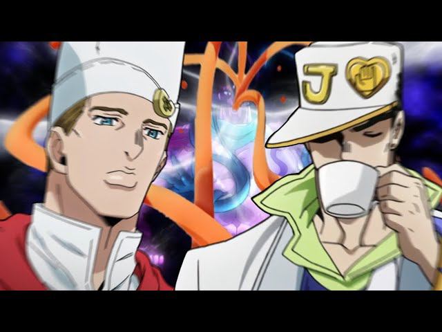 Джотаро обедает у Тонио