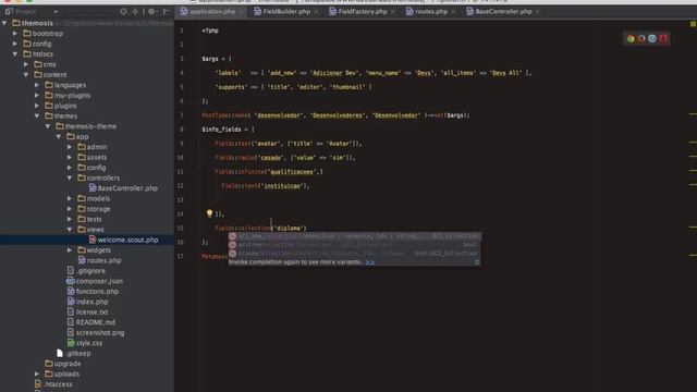 Themosis Wordpress Framework | #4 Metabox + Field PT-BR HD смотреть онлайн