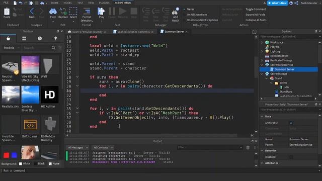 How to make a Roblox JOJO game #1.5 | Fixing the Aura смотреть онлайн