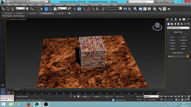 урок по 3d max текстура ,и стекло смотреть онлайн