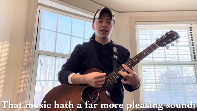 Sonnet 130 by Shakespeare - A Short Song (with Subtitles) смотреть онлайн