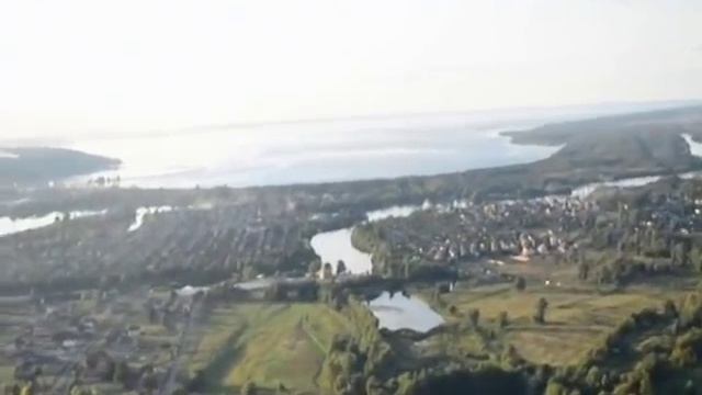 Полёт на мотодельтаплане над Десной смотреть онлайн