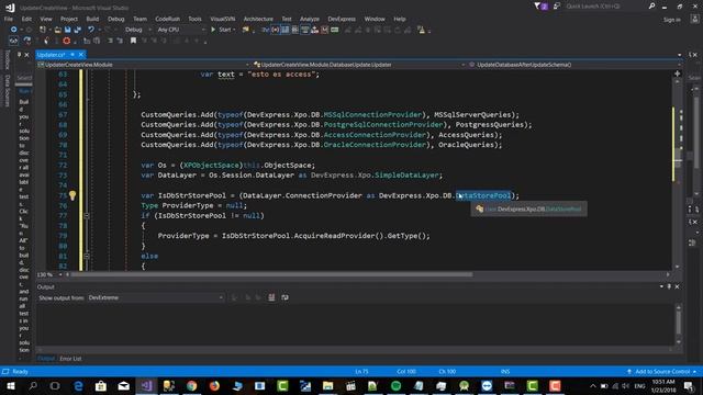 XPO create custom database objects likes view and trigger in the dbupdater смотреть онлайн