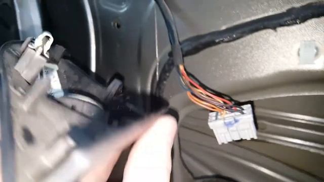 Как снять зеркало Хонда Цивик