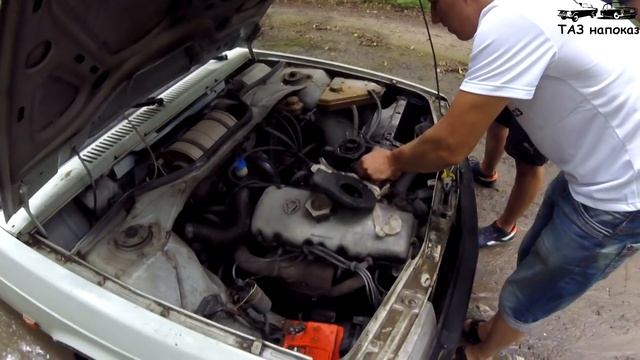 Москвич 2141 VS Москвич 412 на бездорожье. ЧАСТЬ 1:Утопили. ТАЗ напоказ