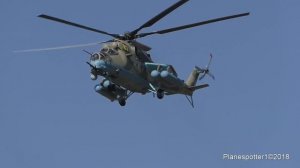 МИ-35М и МИ-26 Взлет. Кубинка. Армия-2018