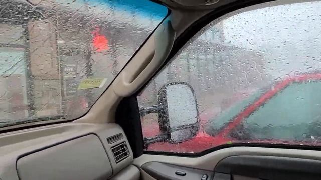 Hail and tornado in Ford Excursion Highlands Ranch, CO смотреть онлайн
