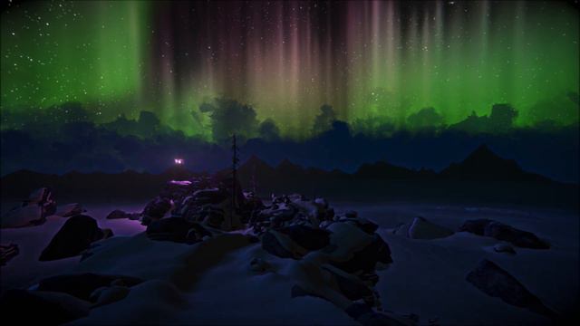 The Long Dark ambience: Lighthouse Aurora смотреть онлайн