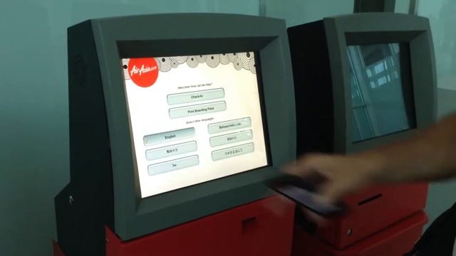 Как зарегистрироваться на рейс Airasia через терминал в аэропорту