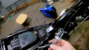 Натяжка цепи на Motoland XR 250 Enduro