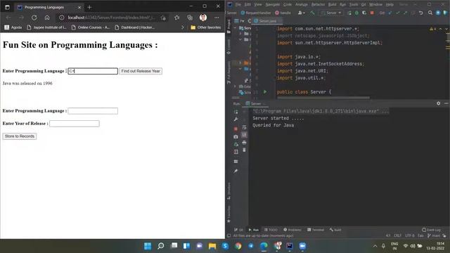 Simple Server Implementation in Java смотреть онлайн