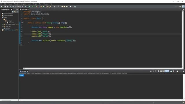 Java Tutorial 48 - HashSet смотреть онлайн