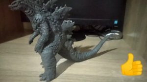 Годзилла 2021 из пластилина