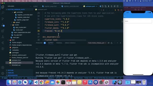 Flutter - Firebase Authentication - 08 (Registro email/password - parte 2) смотреть онлайн