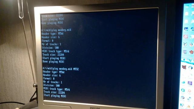 DreamBlaster S2P MT-32 mode test (Monkey Island) смотреть онлайн
