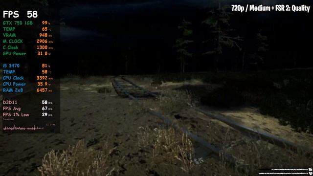 Choo-Choo Charles | GTX 750 1GB - i5 3470 | смотреть онлайн