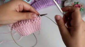 3 СПОСОБА // КАК ЗАФИКСИРОВАТЬ ОТВОРОТ У ШАПКИ // ВЯЖЕМ МЕСТО СГИБА