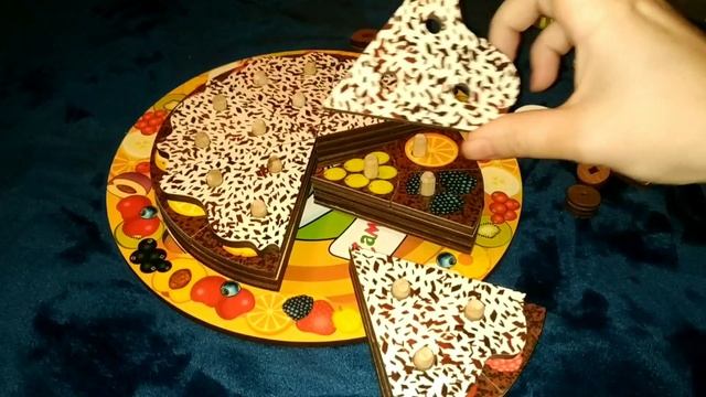 Деревянная развивающая игрушка "Торт" смотреть онлайн