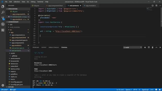 Display Table in Angular using JSON Server Rest API смотреть онлайн