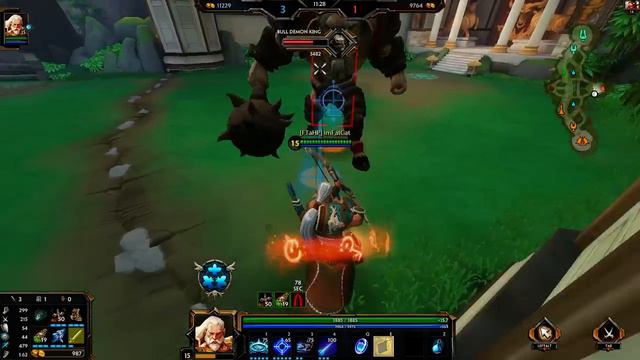Smite Ranked Duel Chiron vs Vulcan смотреть онлайн