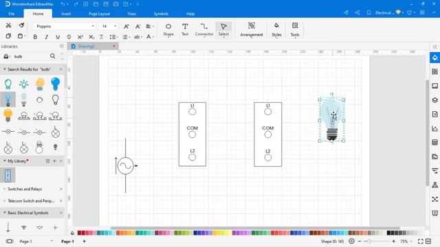 How to Make Two Way Switch Electrical Wiring Diagram | EdrawMax смотреть онлайн