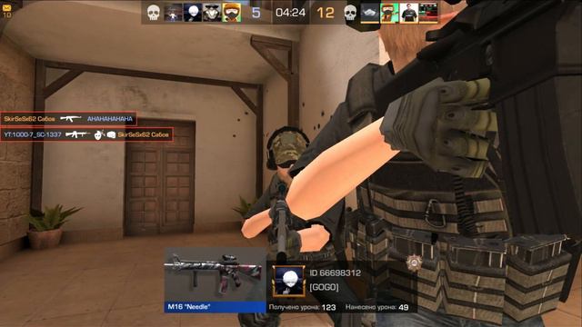 Обзор / Геймплей Karambit Purple Camo! | Это лучший Karambit в стандоф 2 !?