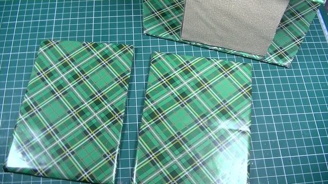 Переделка чайной коробки в настольный органайзер своими руками .Органайзер из чайной коробки.