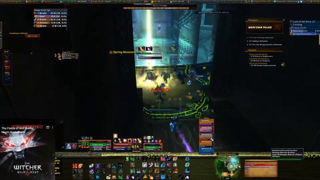 WoW Legion 7.1.5 - 222 - Resto Druid Timewalking Mogu'shan Palace смотреть онлайн