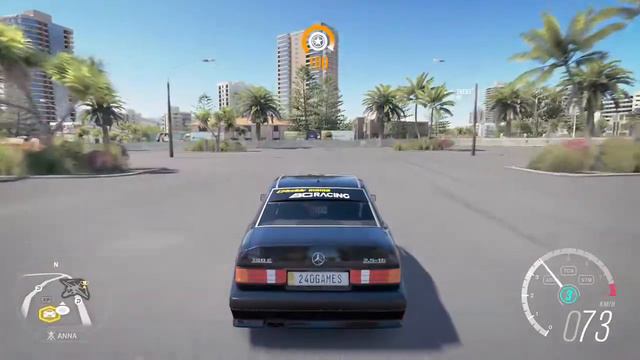 Drifting Mercedes single turbo V8 смотреть онлайн