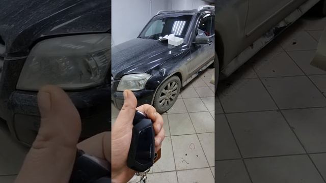 установка сигнализации 9х лора на Мерседес смотреть онлайн