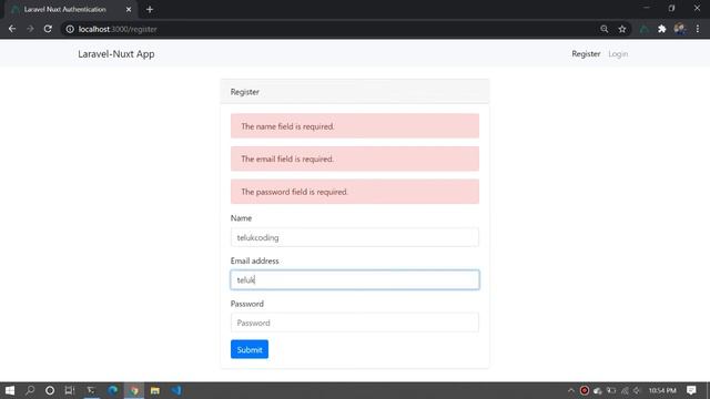 Autentikasi Laravel (backend) + Nuxt.js (frontend) + JWT (JSON Web Token) смотреть онлайн