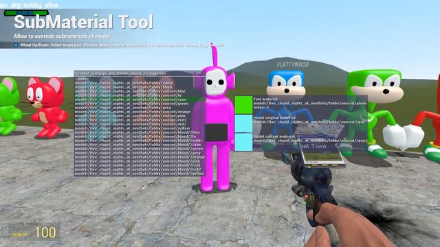 WHICH ARMY COLOR IS STRONGER? from 3D SANIC CLONES MEMES in Garry's Mod! смотреть онлайн