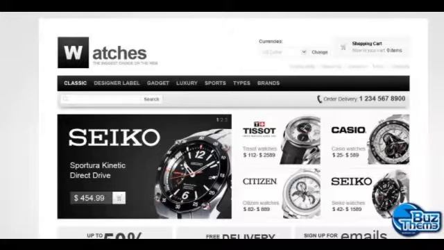 Download Watches VirtueMart Template by Hermes TM смотреть онлайн