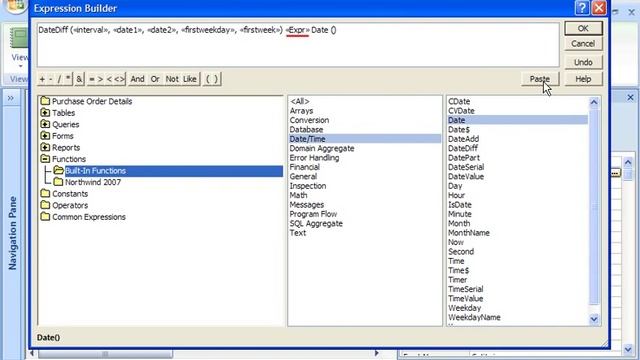 Access 2007 Demo: Use the Expression Builder смотреть онлайн