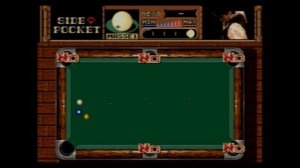 Side Pocket. SEGA Genesis. Gameplay, All Tricks + Ending