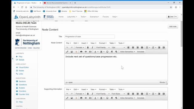 7. Open Labyrinth: Inserting a video via YouTube смотреть онлайн