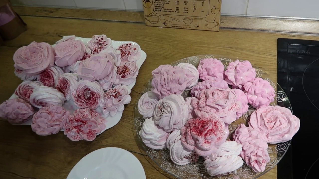 Зефир на сухой смеси Альтермикс/ Яблочно-вишневый зефир без красителей/Рецепт на альтермиксе смотреть онлайн