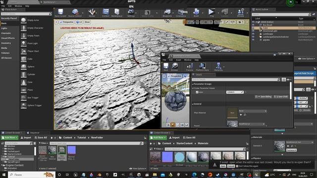 Unreal Engine tutorial - how to make Normal Map of any Texture and Enhance it - 2 ways смотреть онлайн