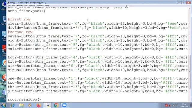 Calculator App using Python Tkinter - part 2 | GUI Programming with Python Training Course | Uplatz смотреть онлайн