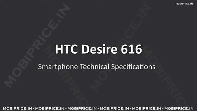 HTC Desire 616 announced 1.4 GHz Ocata Core Processor, 1GB RAM, 2000mAH Battery, Android 4.2 смотреть онлайн