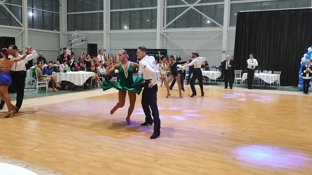 Akim Pekunov & Maša Kastelic WDSF International Adult Samba Final смотреть онлайн