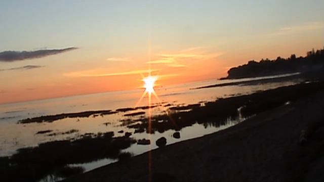 закат на белом море август 2011г. смотреть онлайн