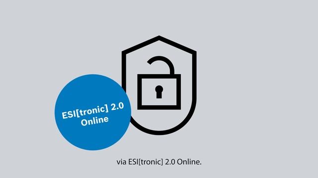 SE | ESI[tronic] 2.0 - Secure Diagnostic Access (SDA) смотреть онлайн